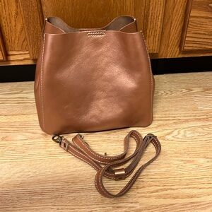 Portland leather goods haviana butterfly bucket